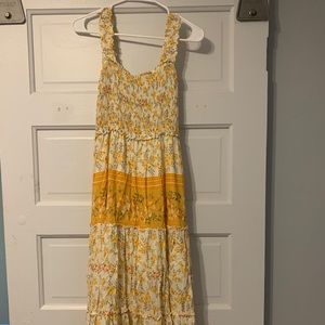 Ankle length maxi dress, size small